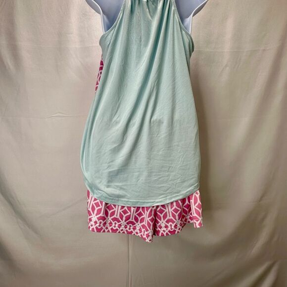 The Royal Standard Pink Geometric Women's Sleepwear Set Size M NWT - Picture 7 of 12